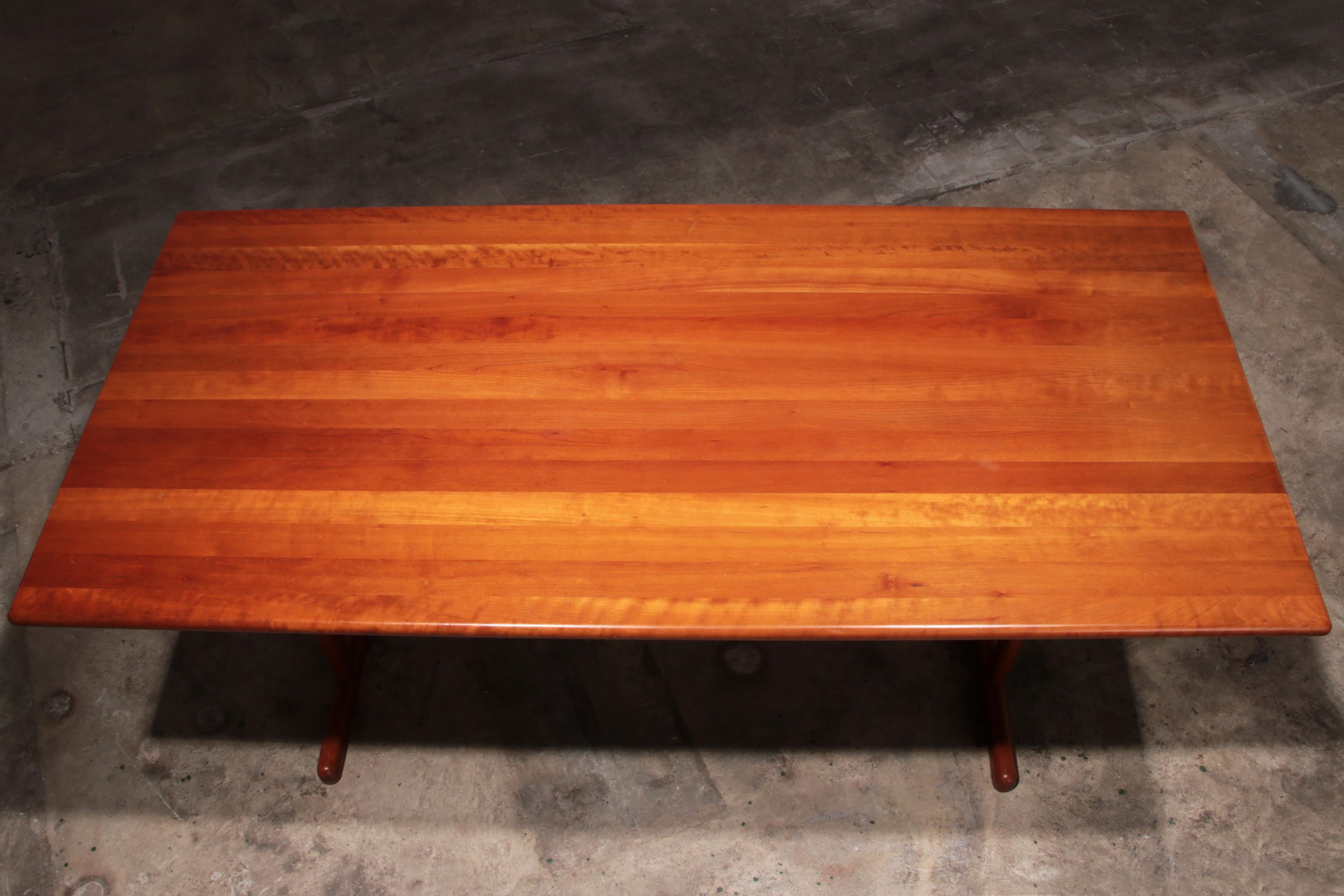 Hansen Sorensen Table de salle à manger avec 6 chaises, 1970 Danemark en vente 3