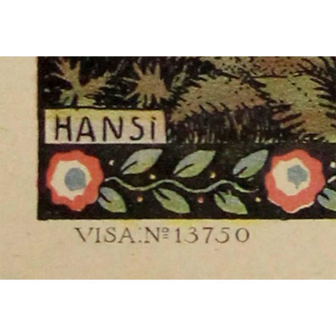 1918 original französisches Kriegsanleihe-Plakat - Souscrivez au IVeme emprunt - WWI im Angebot 1