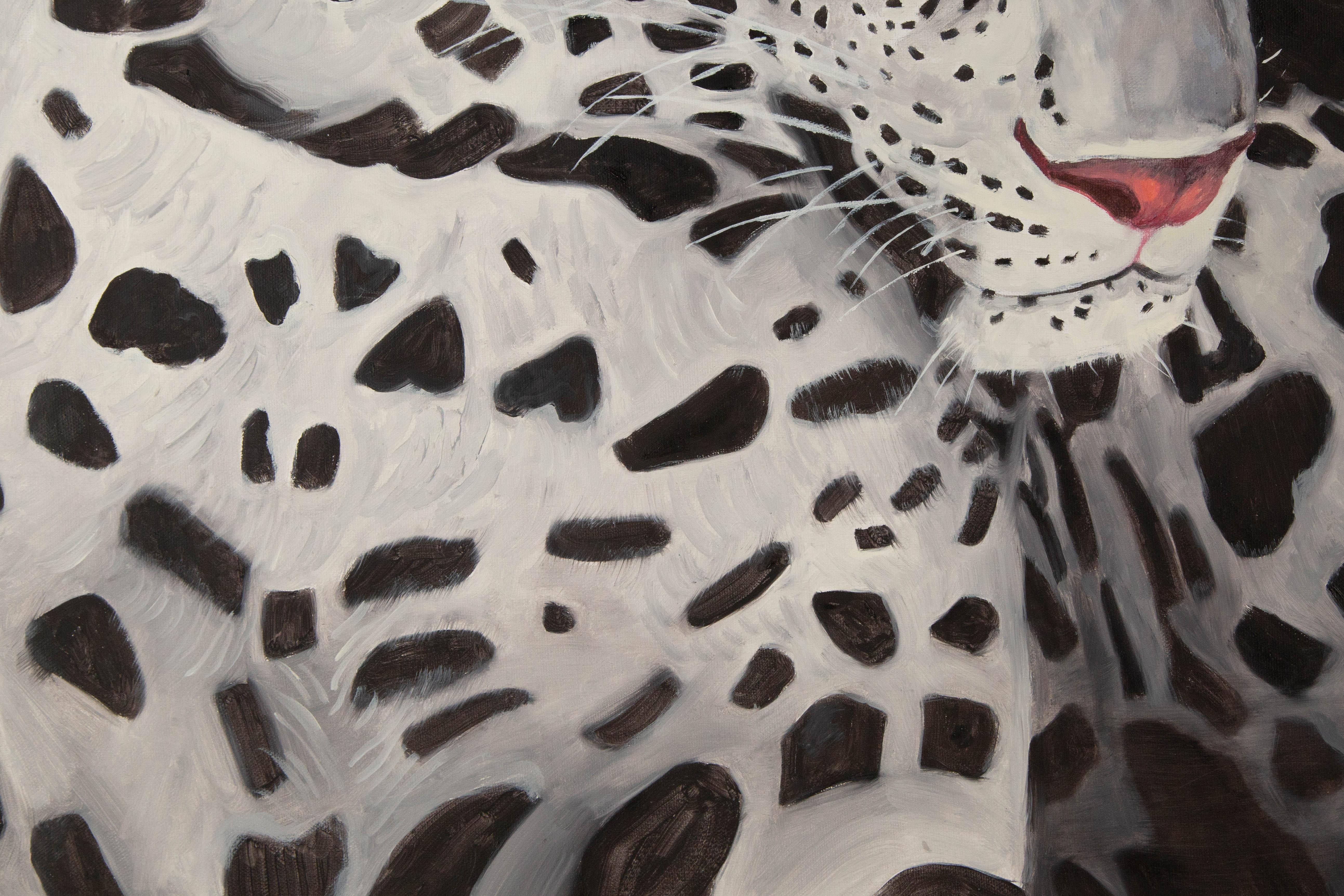 Hao Zhang Animal Original Oil On Canvas 