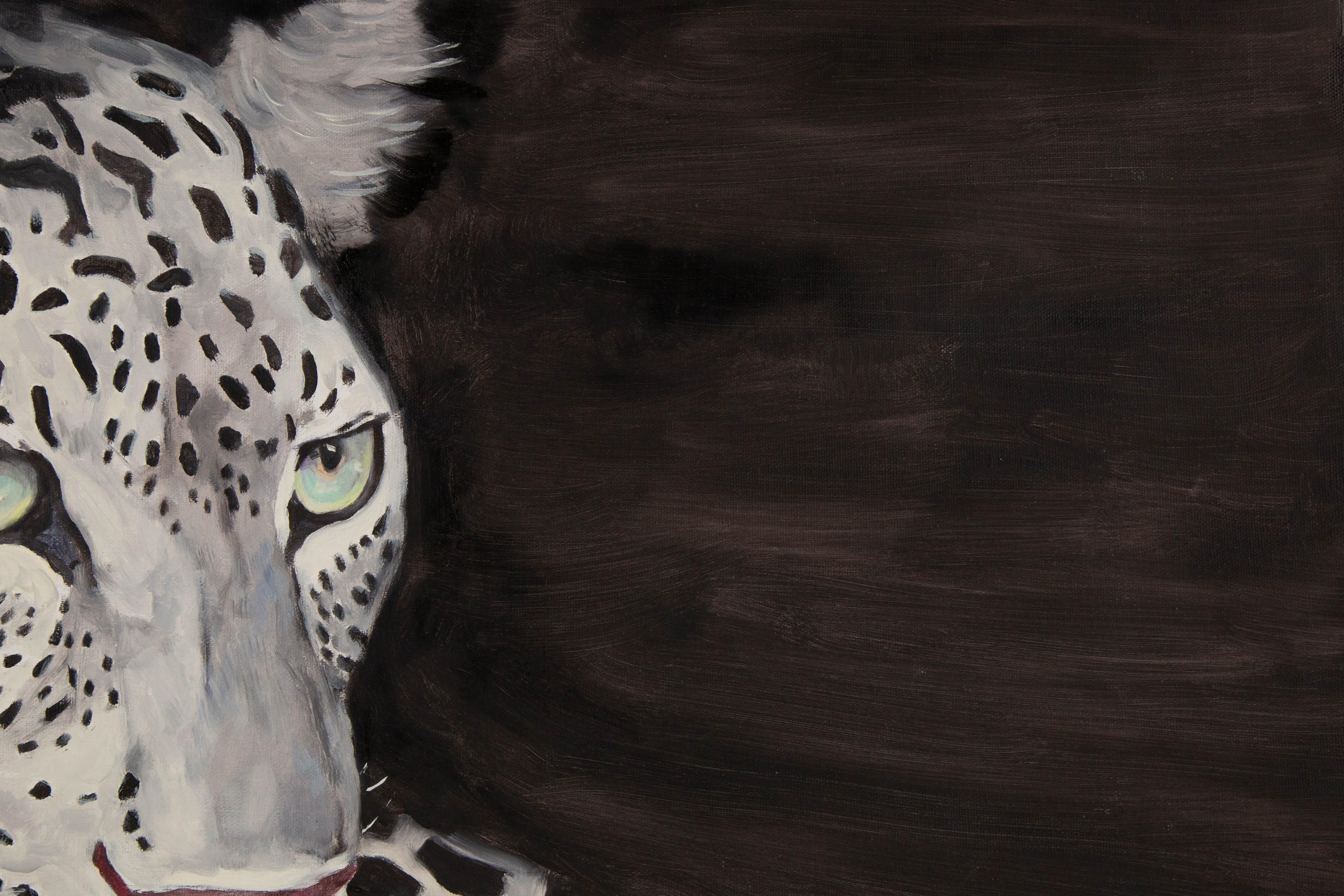 Hao Zhang Animal Original Oil On Canvas 