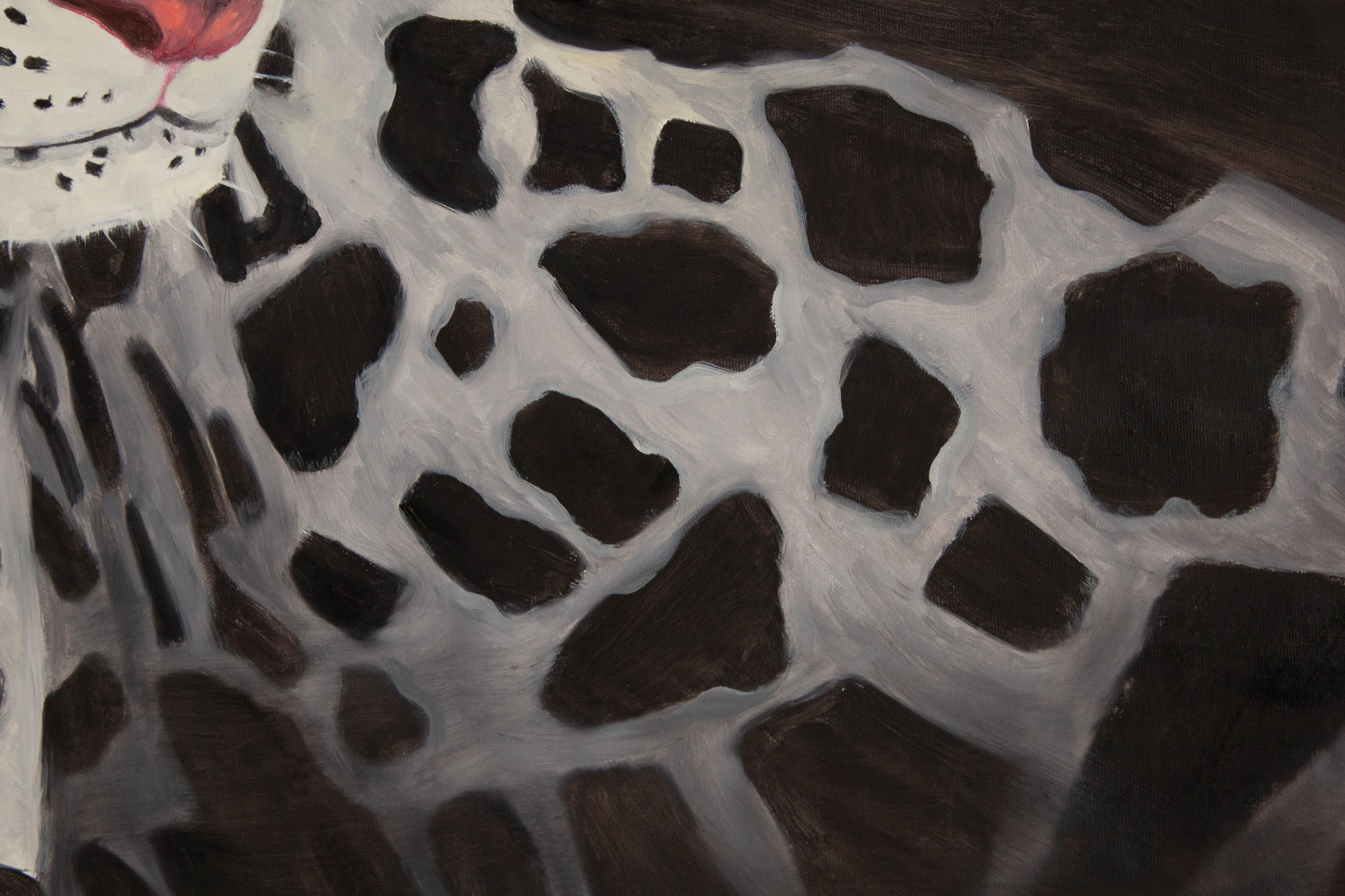 Hao Zhang Animal Original Oil On Canvas 