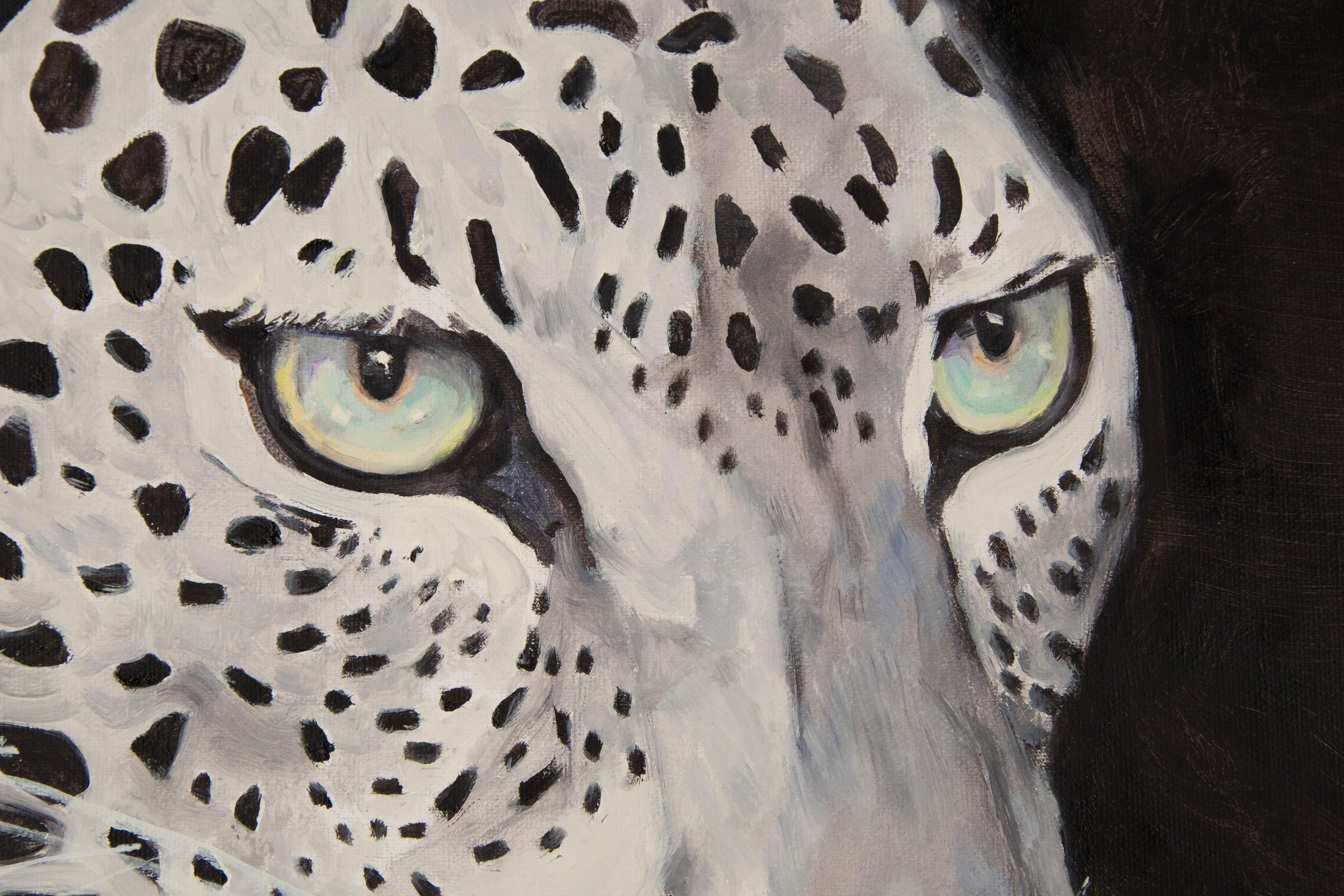 Hao Zhang Animal Original Oil On Canvas 