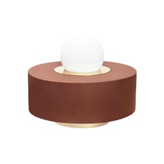 HAOS Table Lamp 1.03 in Ceramics, Brass and Blown Glass