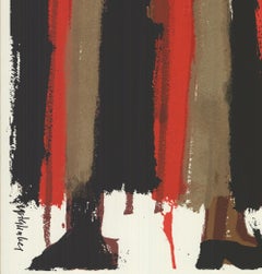 HAP Grieshaber 'Demokraten Wahlen' 1980- Serigraph