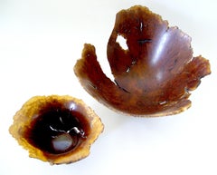 Hap Sakwa Gedreht Flieder Manzanita Live Edge  Burl Wood Schalen