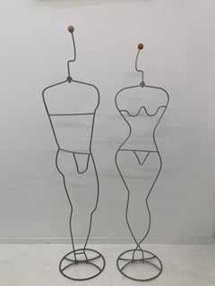 Häpen Wire Steel Valet by Ehlén Johansson for Ikea, 1980s