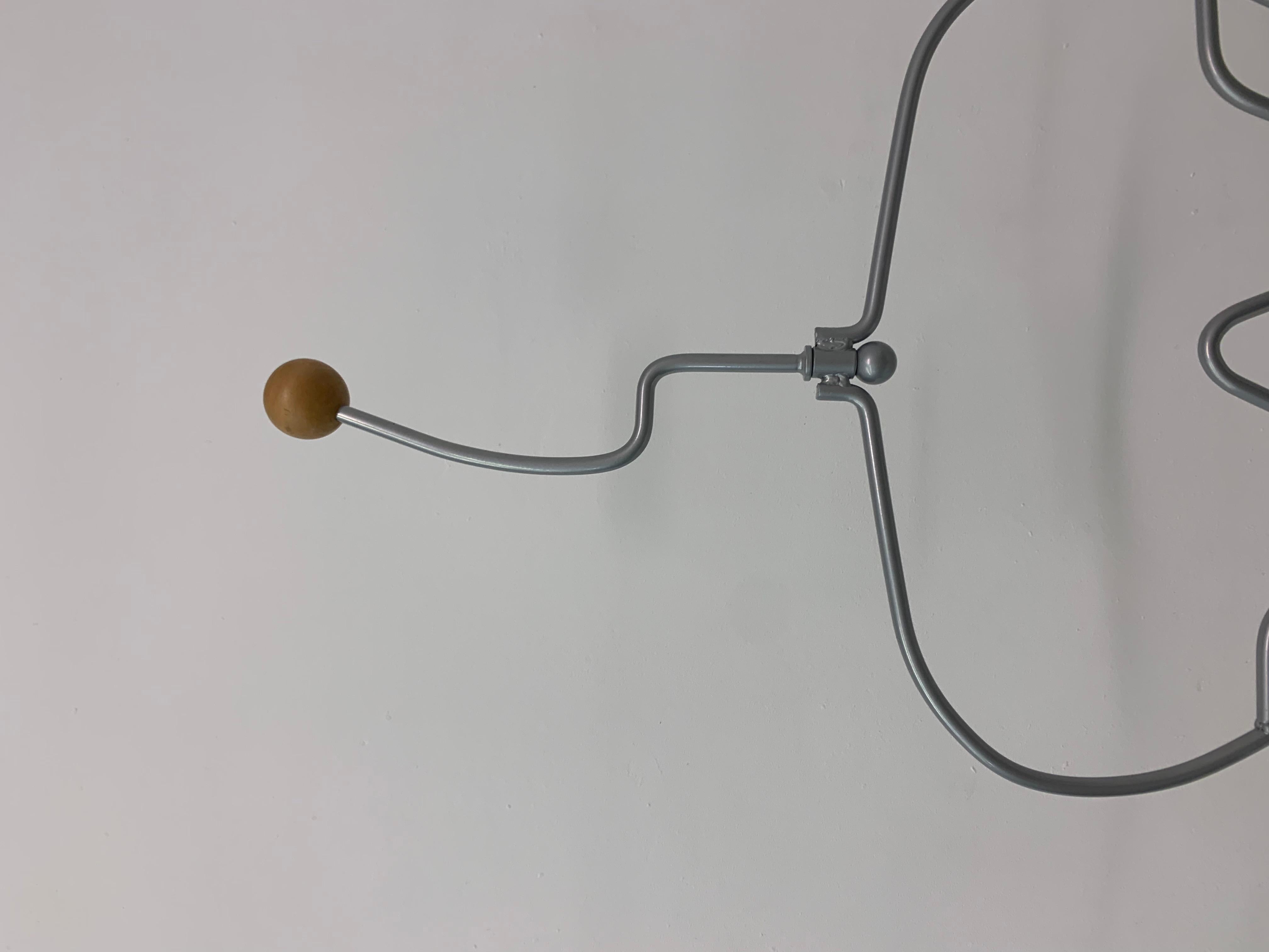 Häpen Wire Steel Valet by Ehlén Johansson for Ikea, 1980s In Fair Condition For Sale In Delft, NL
