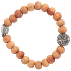 Sandalwood Happy Buddha Bracelet