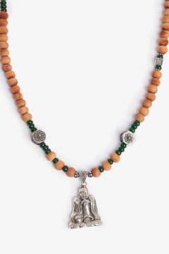 Happy Buddha Sandalwood Necklace