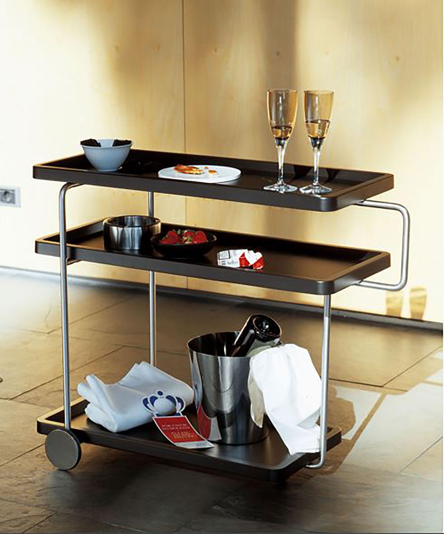 Iron Happy Hour Trolleys by Alfredo Haberli for BD Barcelona For Sale