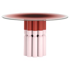 Happy Meal, Dining Table, Glass, Wood, Limited, Contemporary, Hand Made, Denmark