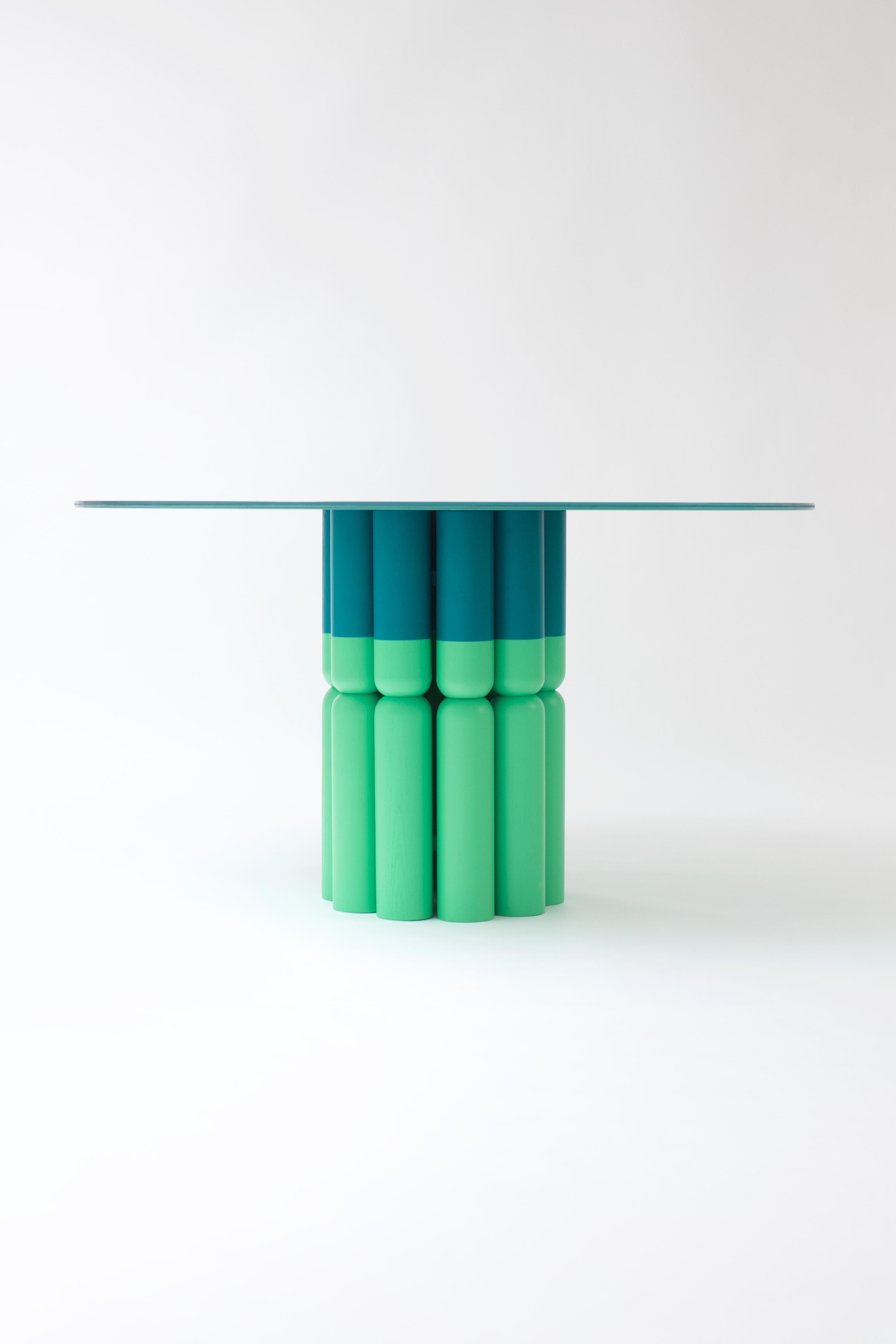 Post-Modern Happy Meal, Unique Dining Table by Studio Yolk For Sale