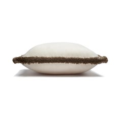 Happy Pillow Sahara Beige mit mehrfarbigen Fransen