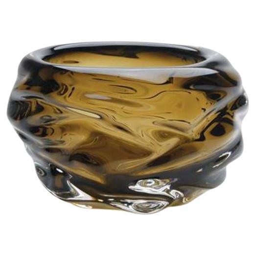 Happy Sargasso Bowl, Hand Blown Glass - Made to Order