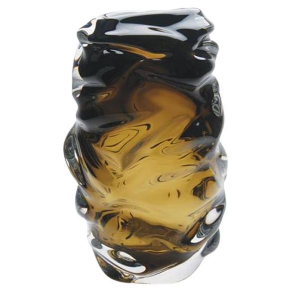 Happy Sargasso Cylinder Vase, Hand Blown Glass - Made to Order For Sale