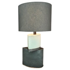Happy Tears 2-Tier Table Lamp, Elephant & Ivory Glaze with Shade