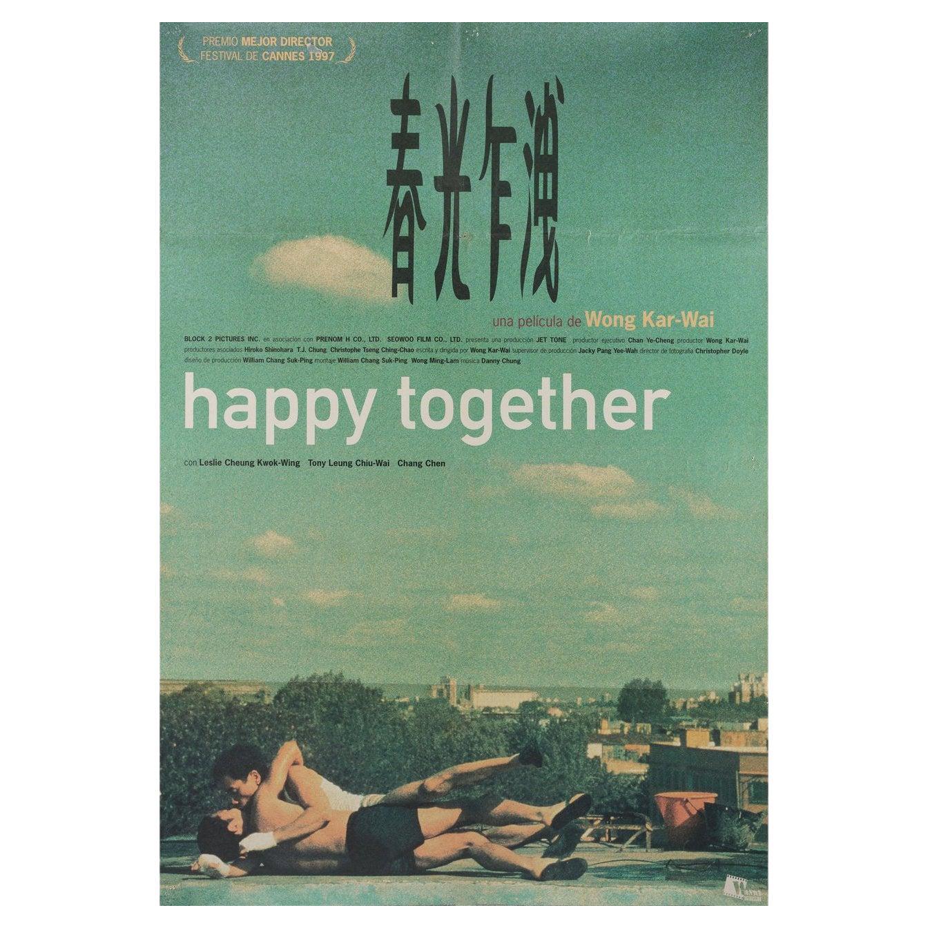 Happy Together 1997 Spanish B1 Film Poster