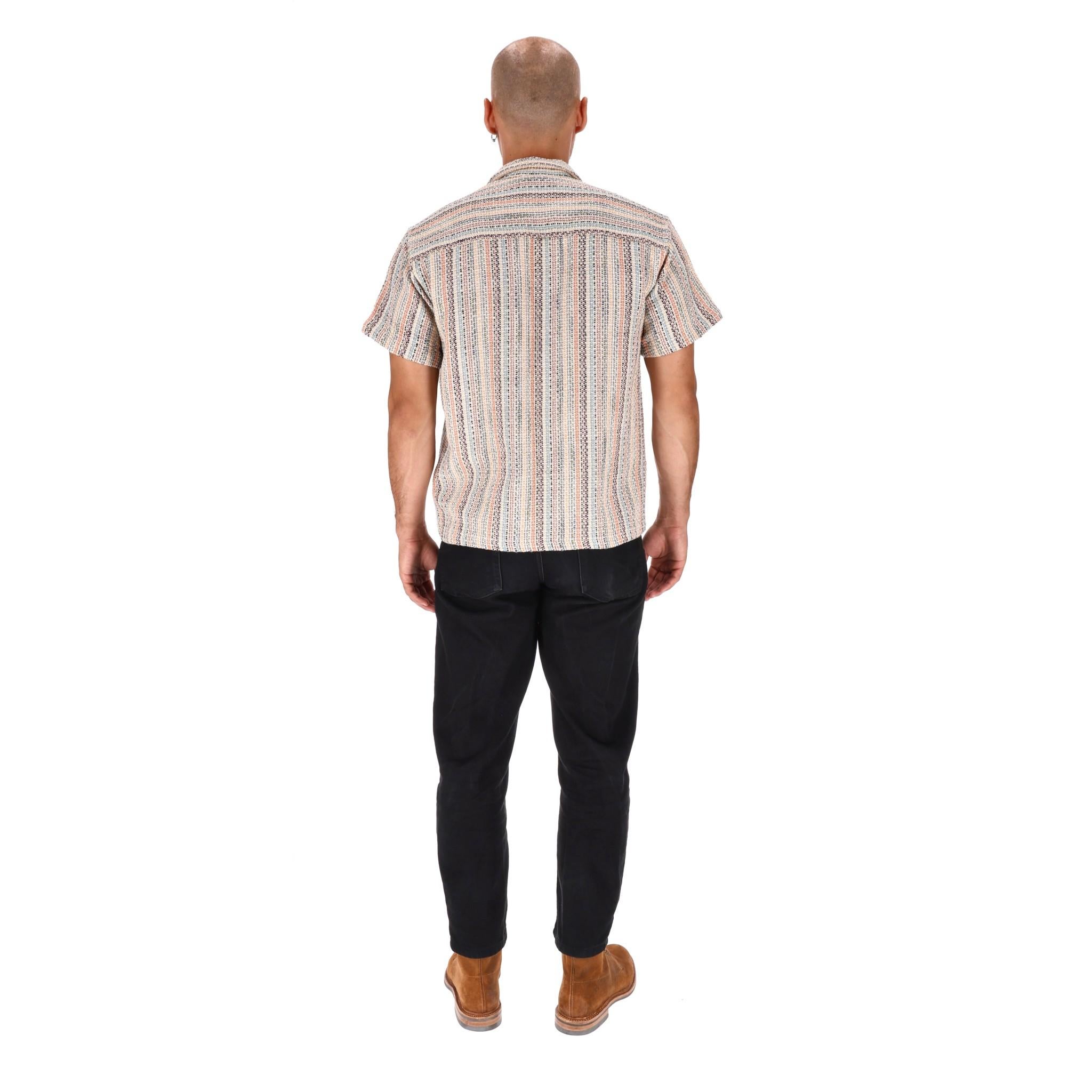 Camicia Harago in cotone intrecciato a righe In condizioni Nuovo in vendita a London, GB