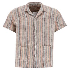 Camisa de algodón tejida a rayas Harago