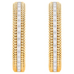 Harakh - Boucles d'oreilles baguette en diamant incolore de 1 1/2 CT