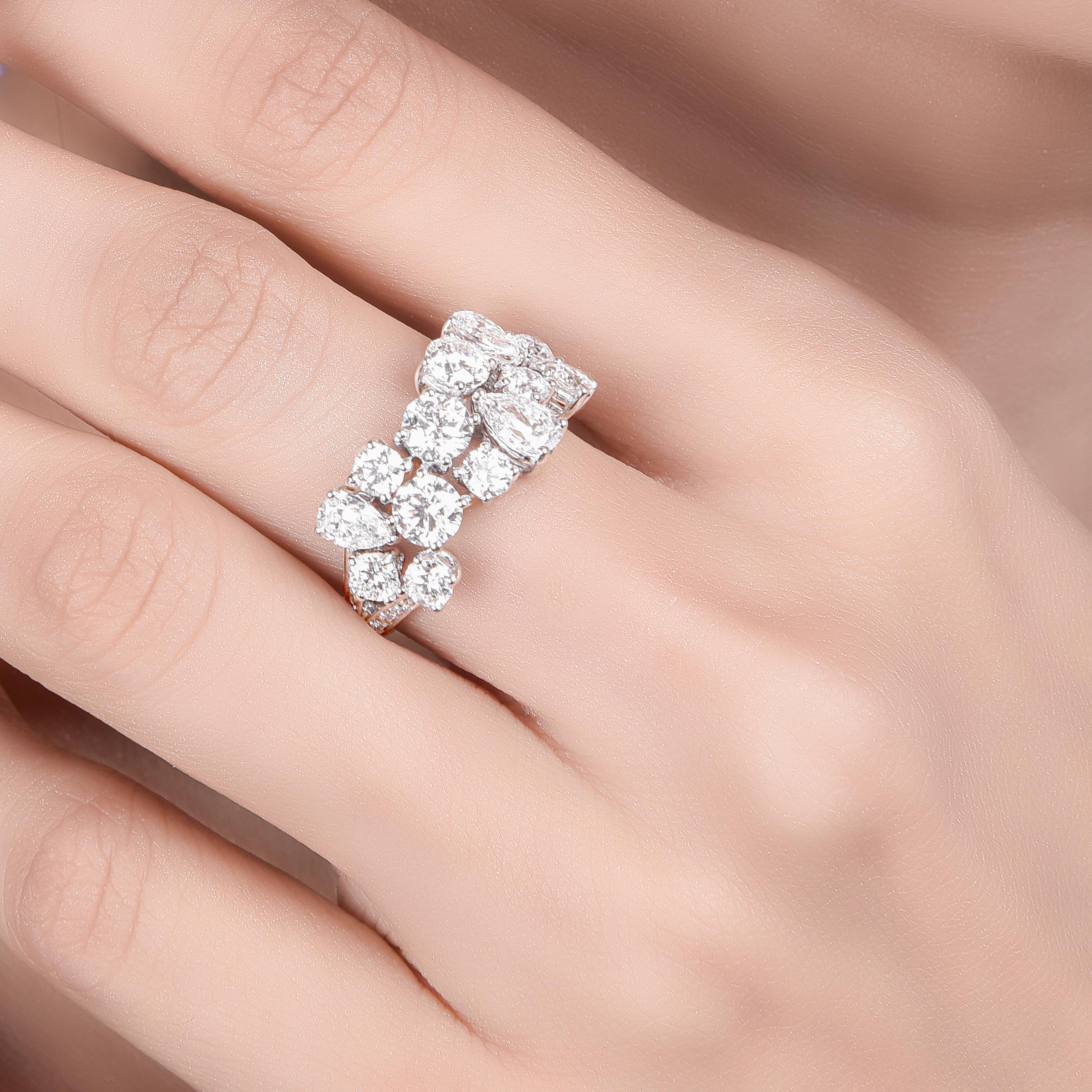 raindrop wedding ring