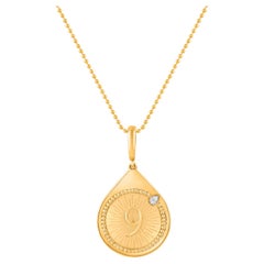 HARAKH 18KT Gold Bunt-Diamant-Tropfen-Anhänger JOY Serendipity von JOY