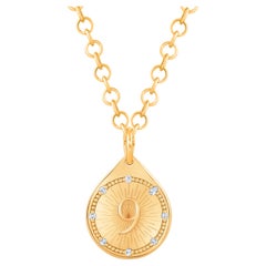 HARAKH 18KT Gold Bunt-Diamant-Tropfen-Anhänger JOY Serendipity von JOY