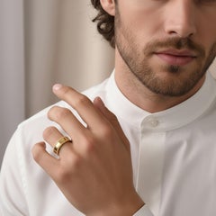 HARAKH  18KT Gelbgold Sonnenlicht-Ring