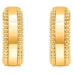 HARAKH  18KT Yellow Gold Sunlight Huggie Earring