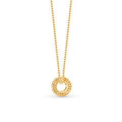 HARAKH GIA Certified 3/8 Ct Colorless Baguette Diamond Necklace 18KT Yellow Gold