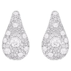 Harakh, orecchino con diamante naturale incolore da 3,00 carati, con taglio Brilliante e Rosa