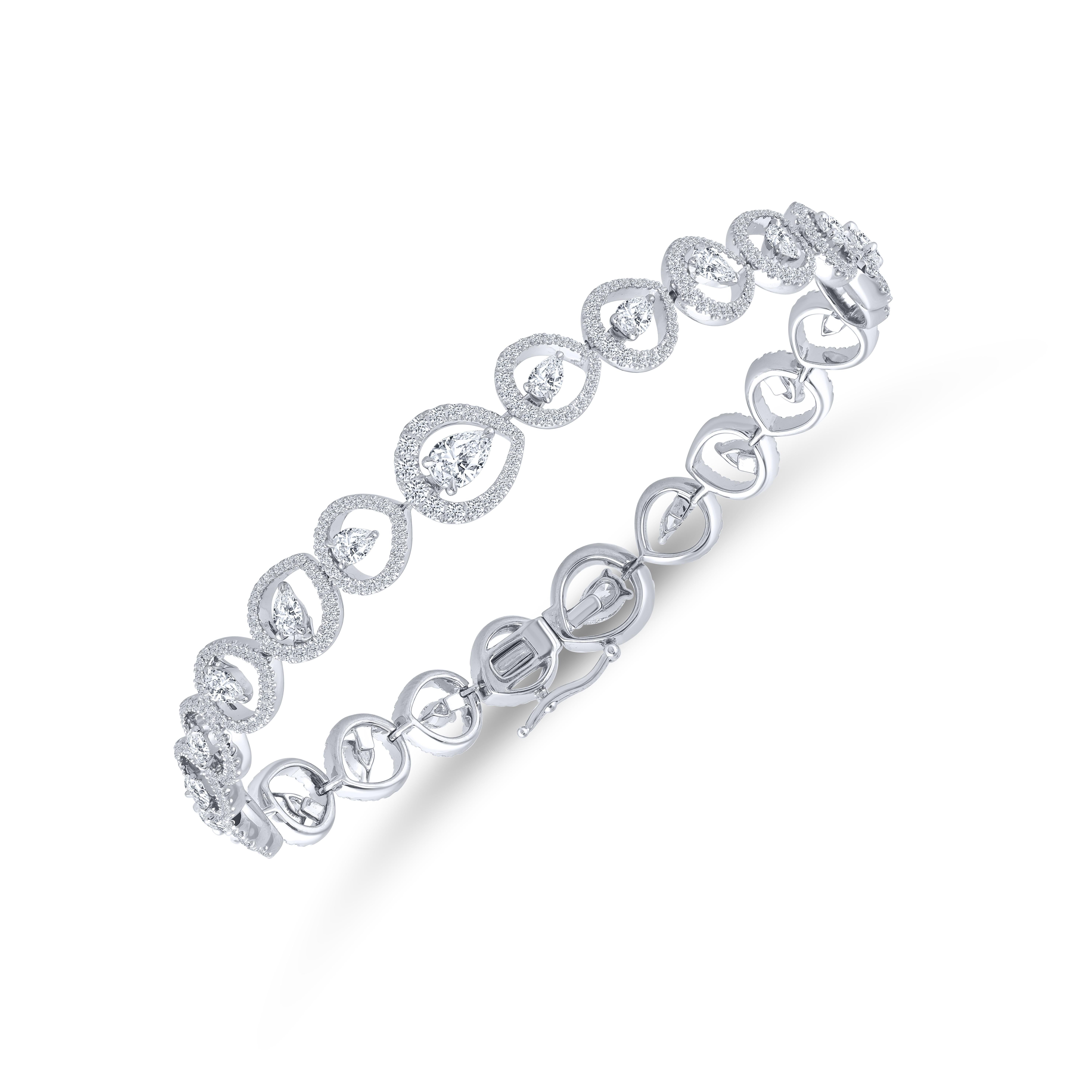 real diamond bracelet