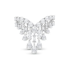 HARAKH Colorless Diamond 1 7/8 Carat Cluster Ring in 18KT White Gold