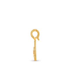 HARAKH Colorless Diamond Drop of JOY Balance Charm-Pendant 18K Yellow Gold