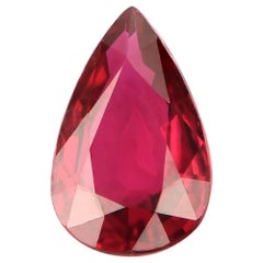 Harakh 1.04 Ct AGS Certified Natural Pigeon Blood Ruby Loose Stone Custom Made