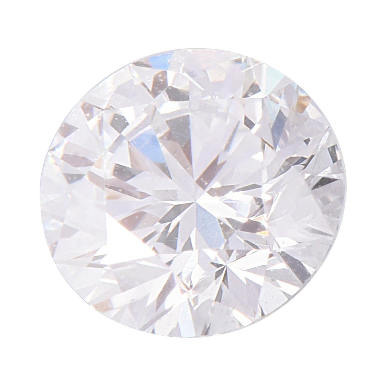 Harakh, diamant libre certifié GIA de 0,40 carat de couleur E et de pureté VS2-