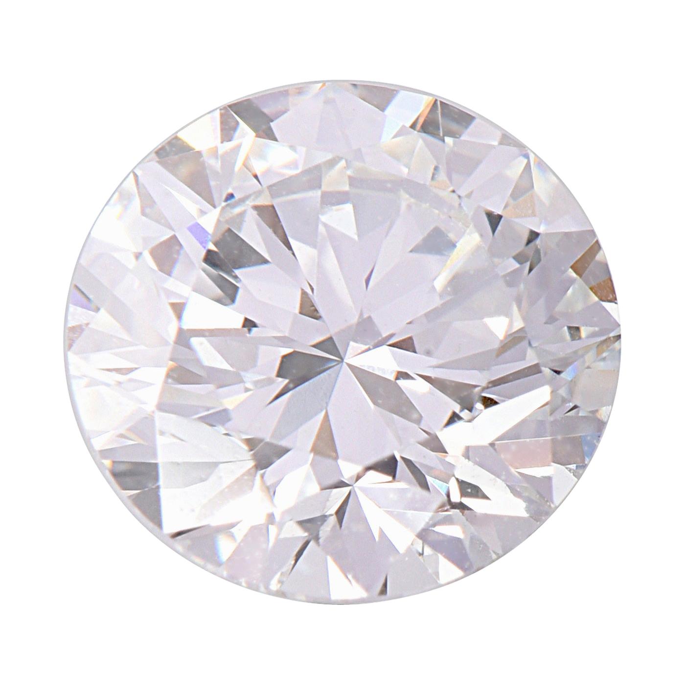 Harakh GIA Certified 0.85 Carat F Color VS2-Clarity Brilliant Cut Loose Diamond For Sale