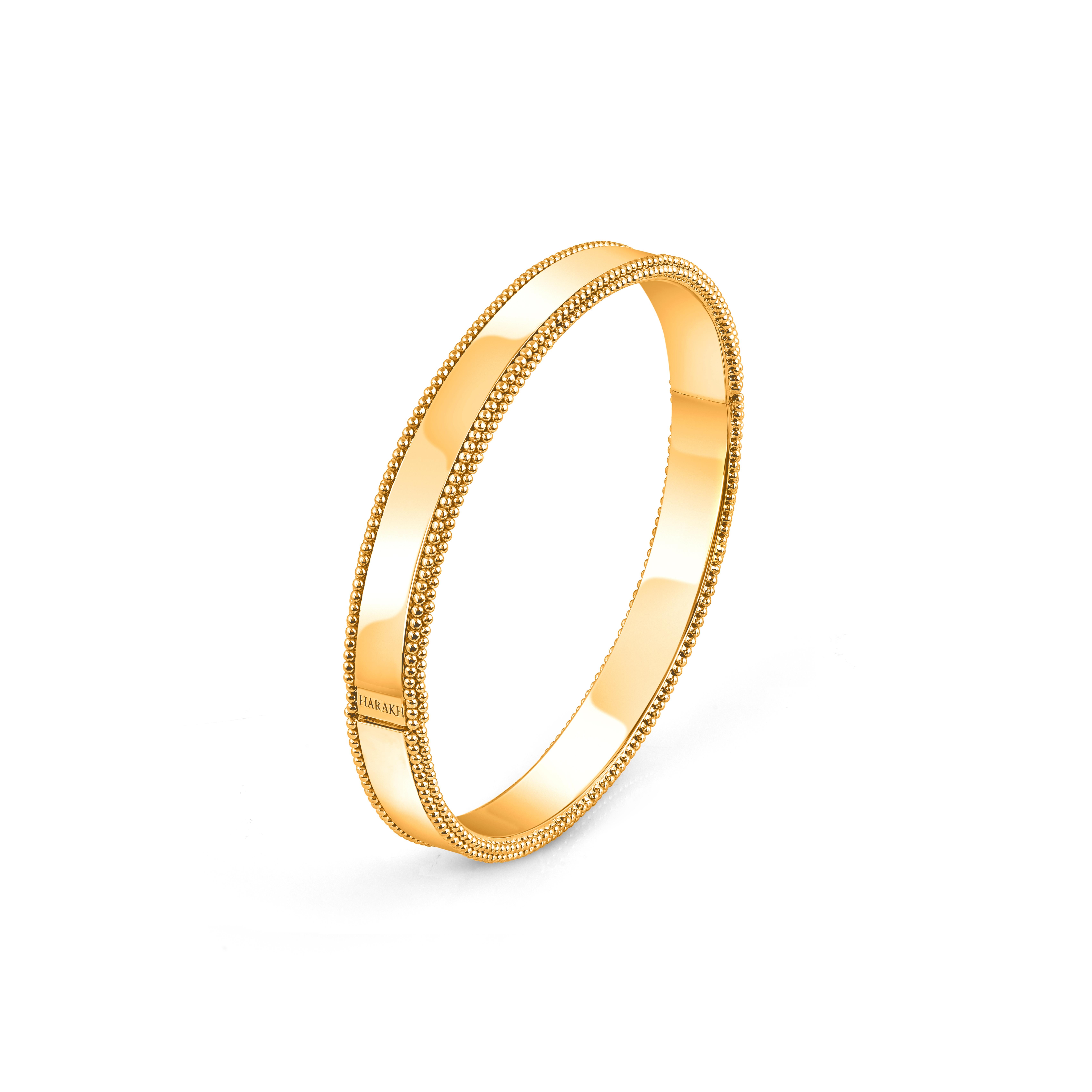 Contemporaneo Harakh Sunlight Bangle in oro 18 carati con luce solare in vendita
