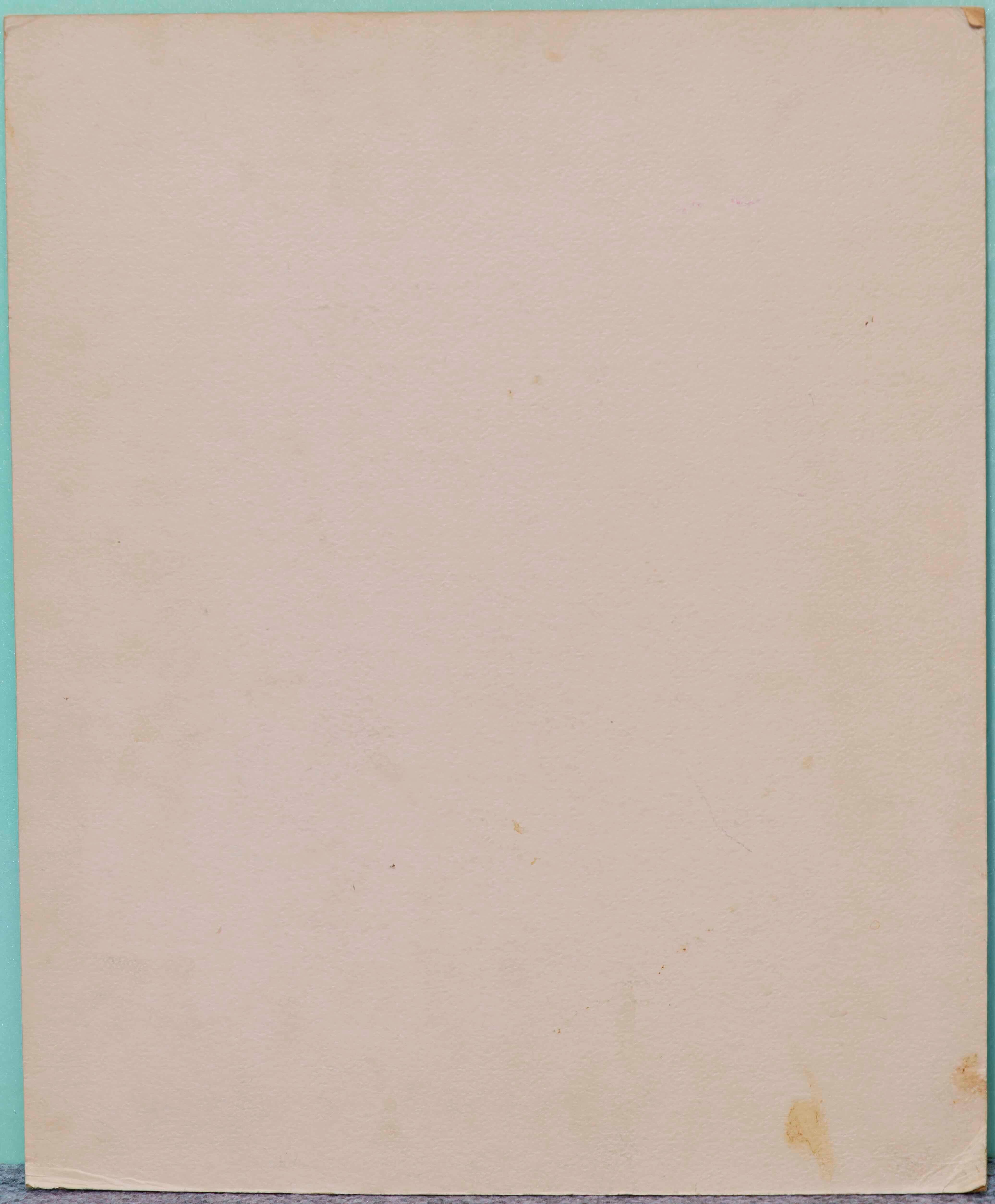 Harald Dry Schmidt (1933-1979) Mixed Media Figural Abstract For Sale 7