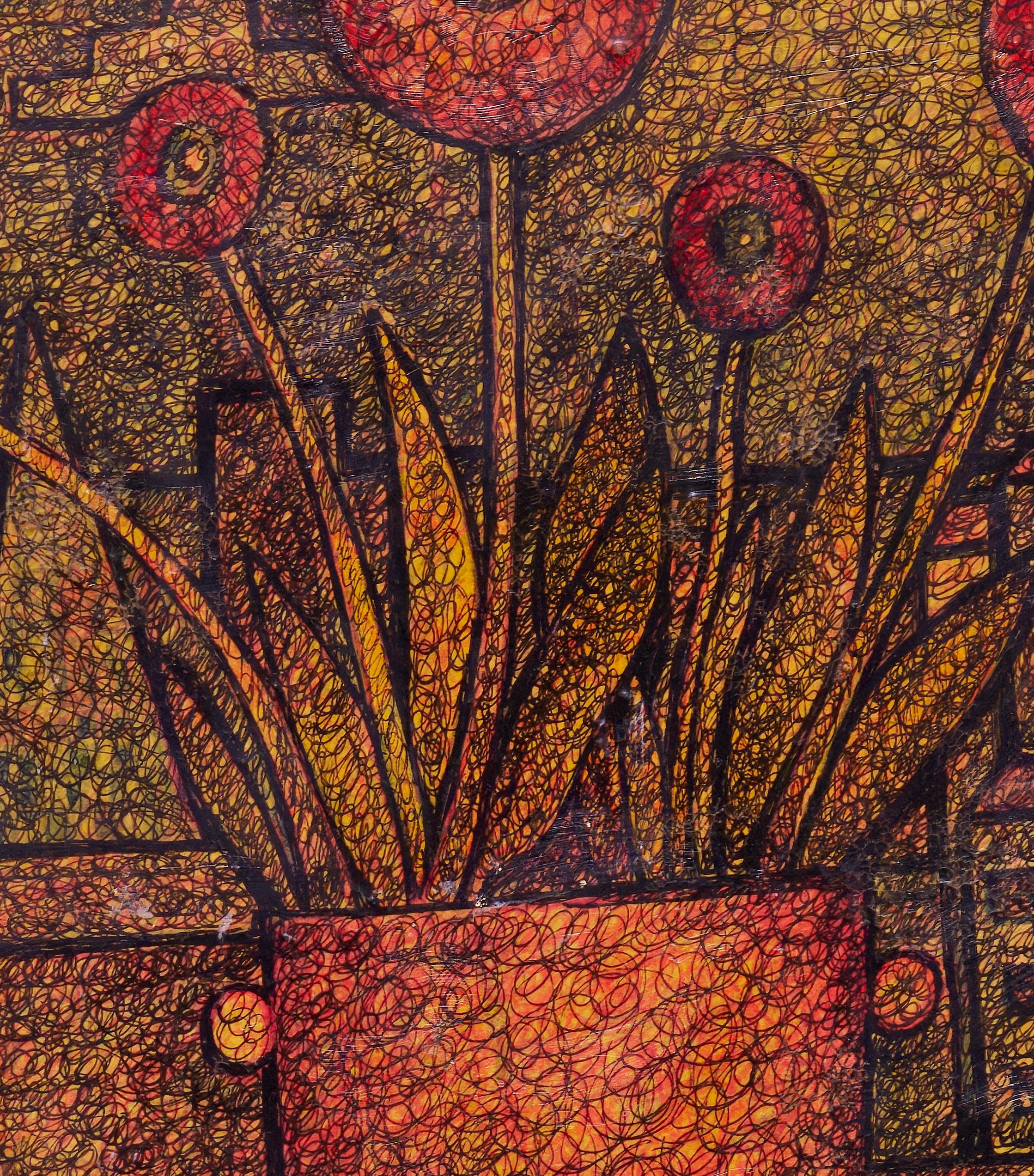 Harald Dry Schmidt (1933 - 1979) Outsider Art For Sale 2