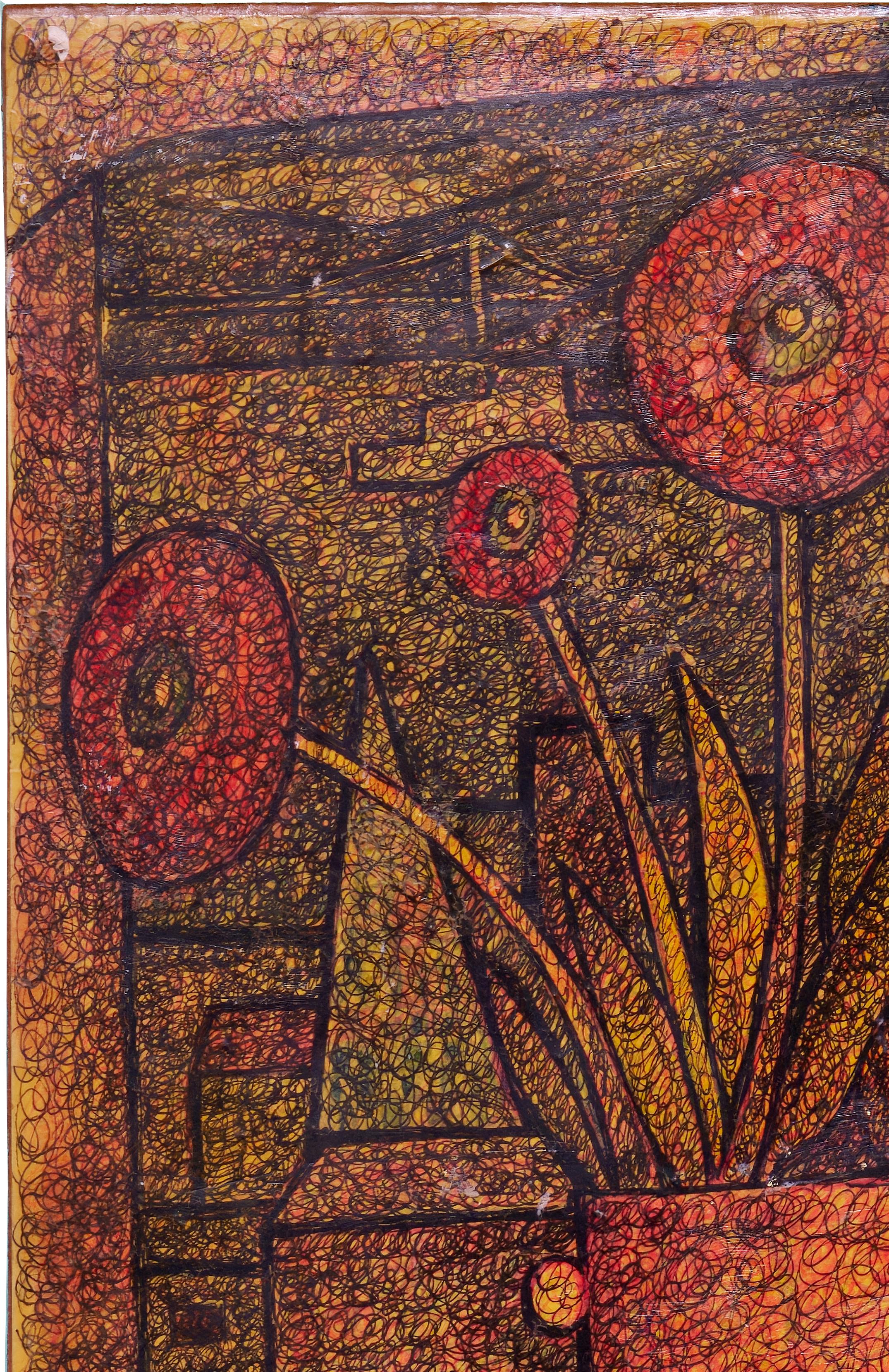 Harald Dry Schmidt (1933 - 1979) Outsider Art For Sale 4
