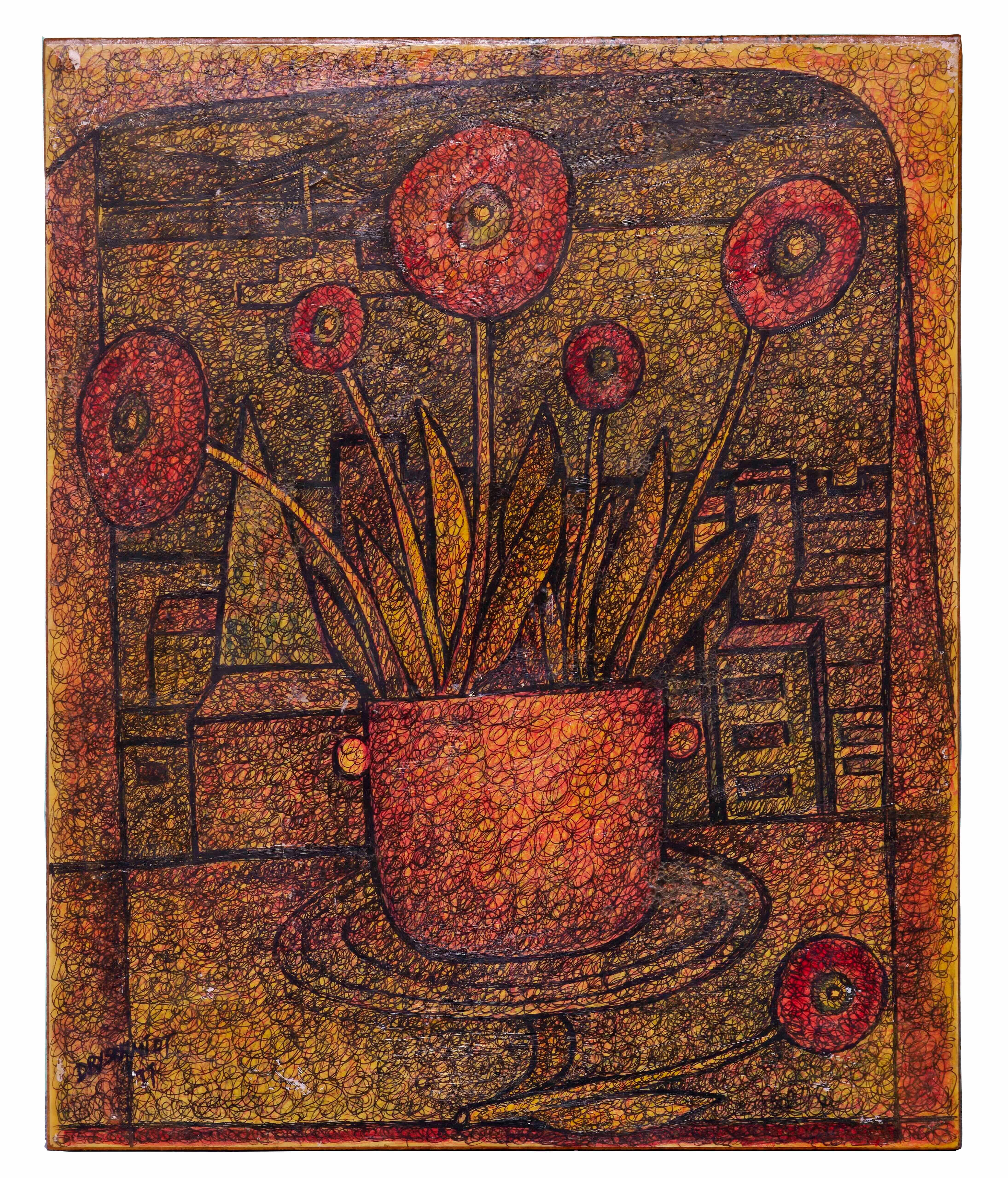Harald Dry Schmidt (1933 - 1979) Outsider Art