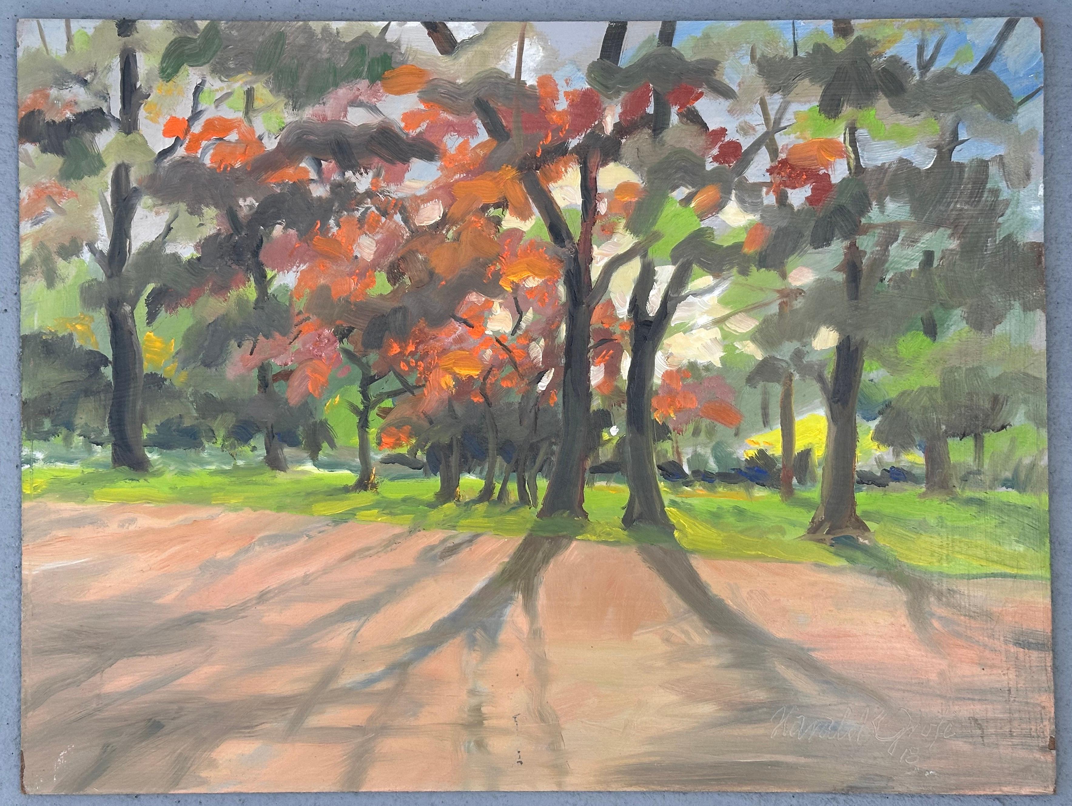 Pomeriggio al Fairmount Park Philadelphia Pittura Impressionista