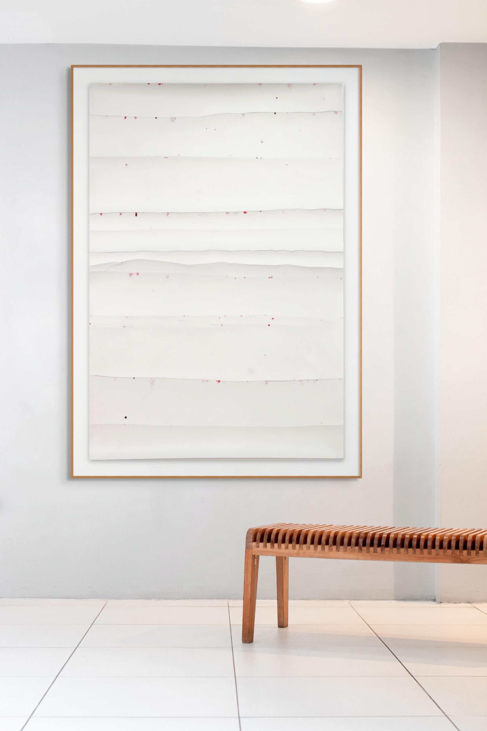 Canto 12 (peinture abstraite) - Abstrait Painting par Harald Kroner 