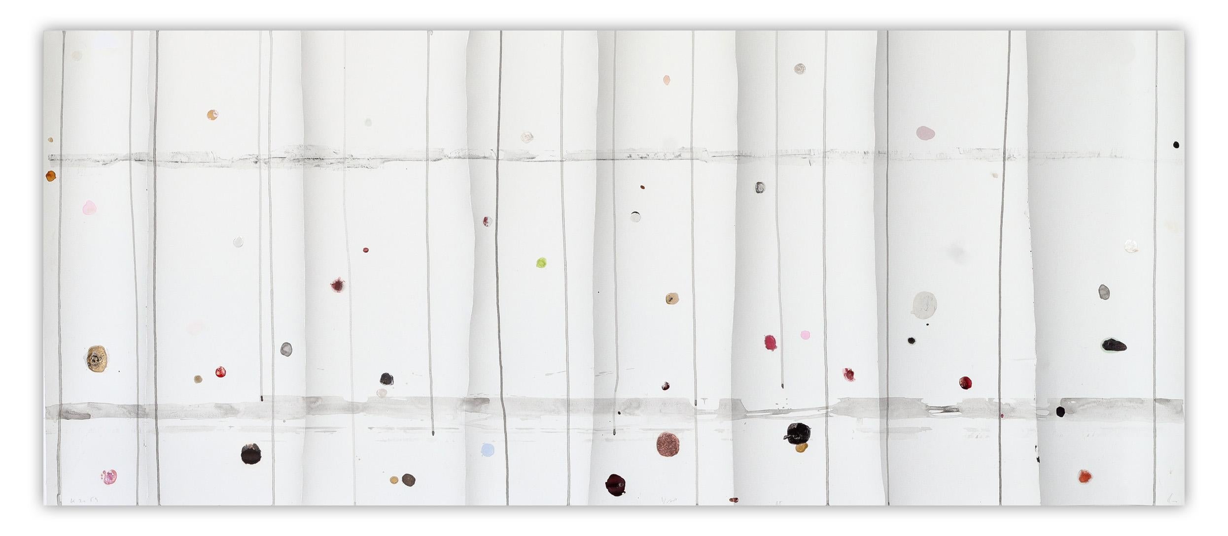 Harald Kroner  Abstract Painting – K2159 ( yappanoise ) (Abstrakte Malerei)