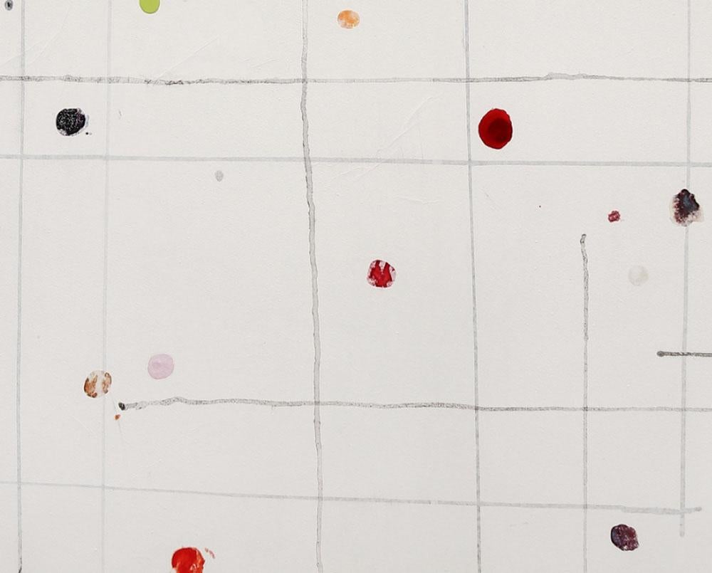 Tondo 8 (Pittura astratta) - Painting Astratto di Harald Kroner 