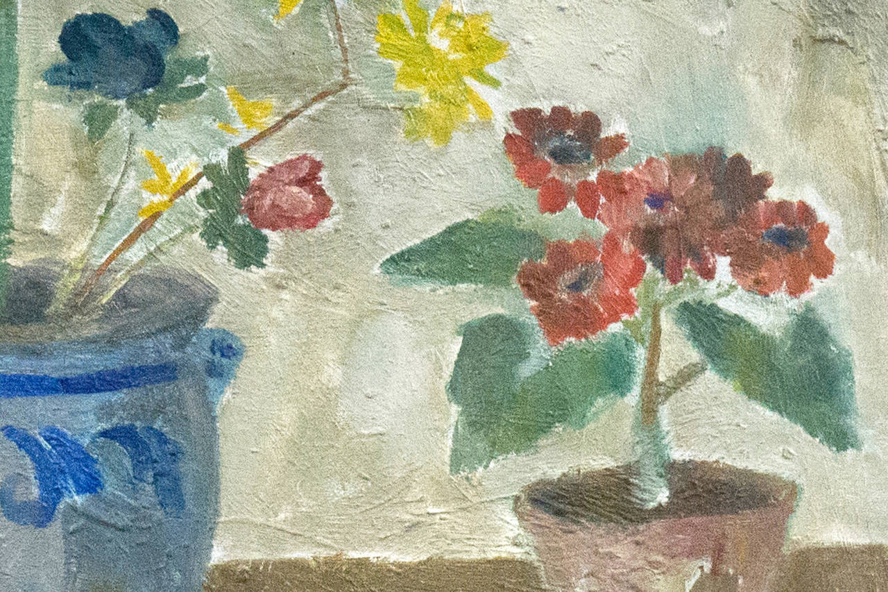 Signed lower right with initials 'H.L.' for Harald Leth (Danish, 1899-1986) and painted circa 1935.

Leth commenced his art studies with Johannes Larsen (1921) before attending Harald Giersing's painting school (1921–1923). He later studied with
