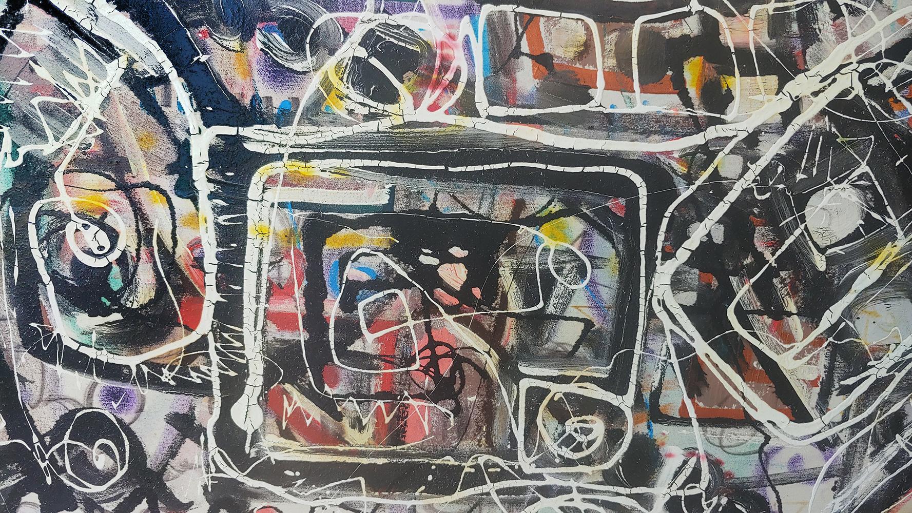Questo dipinto intitolato 
