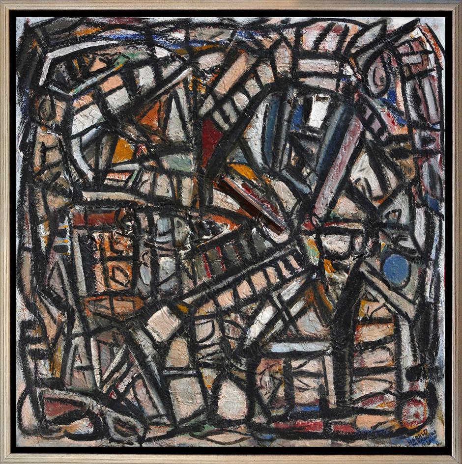 Composition in Texture, 38x38", 2008