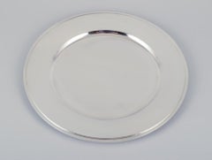 Harald Nielsen for Georg Jensen. Charger plate in sterling silver.